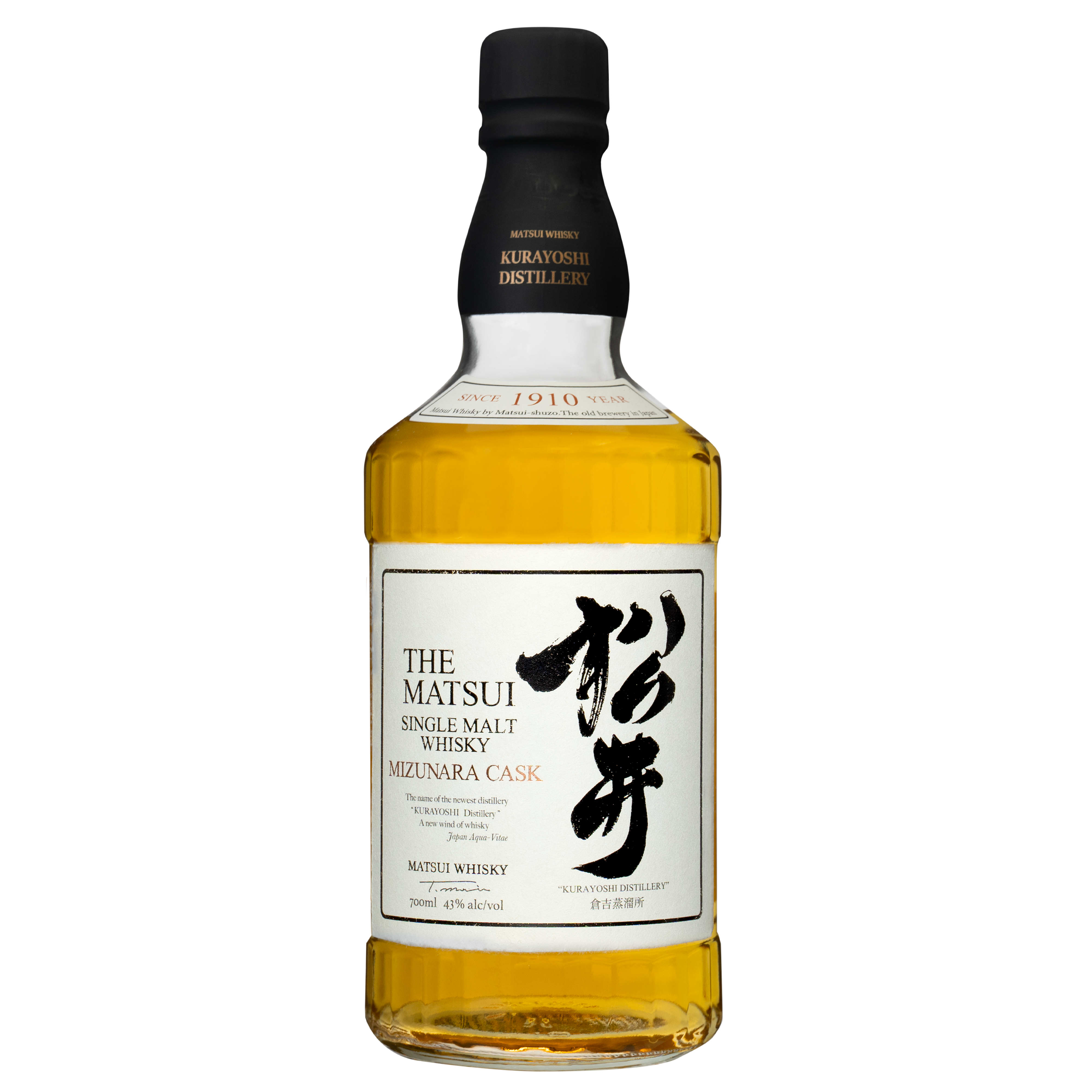 Matsui Single Malt Whisky「The Matsui Mizunara Cask -Domestic