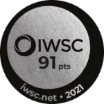 IWSC2021_銀91点メダル