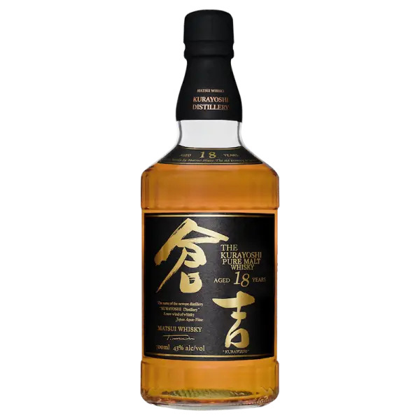 Matsui pure malt whisky「Kurayoshi 18Years」