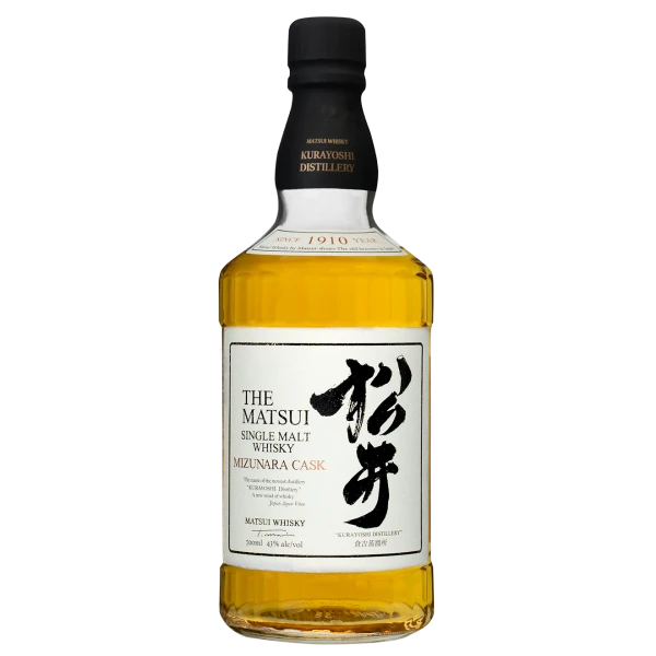 Matsui single malt whisky「Matsui Mizunara」