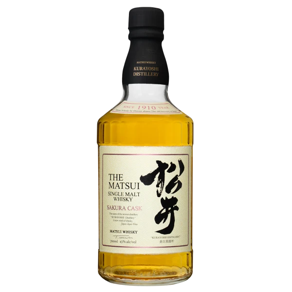 Matsui single malt whisky「Matsui Sakura Cask」
