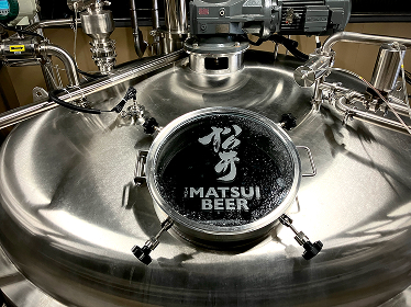 マツイビールのビール発酵装置